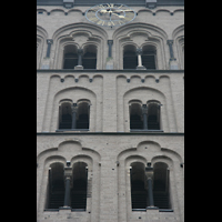Xanten, Dom St. Viktor, Turm-Detail