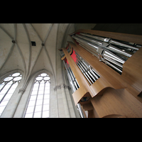 Magdeburg, Dom St. Mauritius und Katharina, Orgelprospekt und Gewölbe