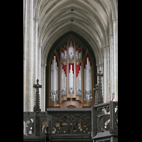 Magdeburg, Dom St. Mauritius und Katharina, Blick zur großen Orgel