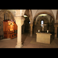 Bremen, Dom St. Petri, Krypta mit Klop-Orgel