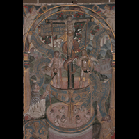 Bremen, Dom St. Petri, Epitaph mit Darstellung des Heilsbrunnens