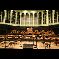 Bremen, Glockensaal, Bhne mit Orgel