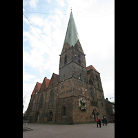 Bremen, Kirche Unserer Lieben Frauen, Gesamtansicht von Nordwesten
