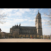 Magdeburg, Dom St. Mauritius und Katharina, Seitenansicht