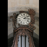 Versailles, Cathdrale Saint-Louis, Uhr auf dem Pedalturm