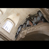 Versailles, Cathdrale Saint-Louis, Orgel von unten