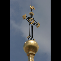 Versailles, Cathdrale Saint-Louis, Kreuz auf der Vierungskuppel