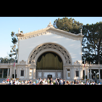 San Diego, Balboa Park, Spreckels Organ Pavilion (Freiluftorgel), Orgel
