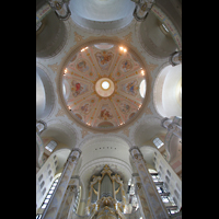 Dresden, Frauenkirche, Kuppel und Orgel