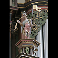 Bremen, St. Ansgarii, Trompetenspieler-Figur