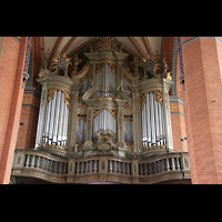 Güstrow, Pfarrkirche St. Marien, Orgel