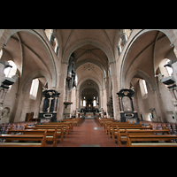 Trier, Dom St. Peter, Innenraum / Hauptschiff in Richtung Ostchor