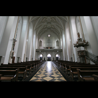 München (Munich), St. Johann Baptist (kath.), Innenraum