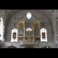 München (Munich), Jesuitenkirche St. Michael (ehem. Hofkirche), Orgelempore