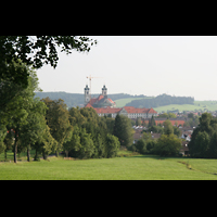 Ottobeuren, Abtei - Basilika, Abtei in der Landschaft