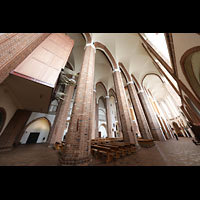 Szczecin (Stettin), Katedra sw. Jakuba (Jakobskathedrale), Seitenschiff mit Orgel