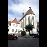 Braunschweig, St. Ulrici Brdern, Chor und Vorhof von der Kannengieerstrae aus