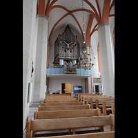 Braunschweig, St. Petri, Hauptschiff mit Orgel
