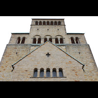 Hildesheim, Mariendom, Fassade und Turm