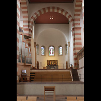 Hildesheim, St. Michaelis, Westchor mit Orgel