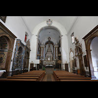 Tavira, Igreja de Santiago (So Tiago / St. Jakob), Innenraum in Richtung Chor