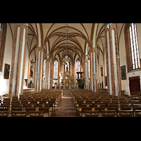 Berlin, St. Nikolai, Innenraum in Richtung Chor