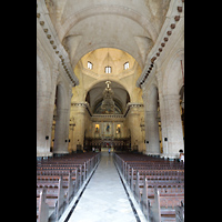 La Habana (Havanna), Catedral de San Cristbal, Innenraum in Richtung Chor