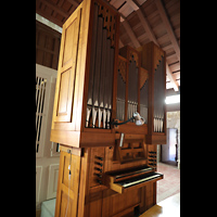 La Habana (Havanna), Iglesia del Espíritu Santo, Orgel mit Spieltisch