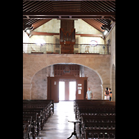 La Habana (Havanna), Iglesia del Espíritu Santo, Innenraum in Richtung Orgel