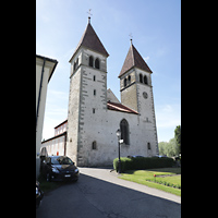 Reichenau, St. Peter und Paul Niederzell, Doppelturmfassade