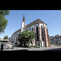 Basel, Predigerkirche, Außenansicht