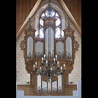 Basel, Predigerkirche, Silbermann-Orgel