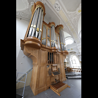 Frauenfeld, Kath. Stadtkirche St. Nikolaus, Orgel seitlich