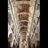 Praha (Prag), Bazilika sv. Jakuba (St. Jakob), Innenraum mit Deckengemälden