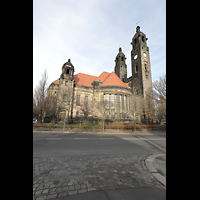 Dresden, Christuskirche, Außenansicht von Süden
