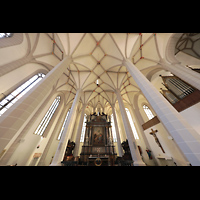 Bautzen, Dom St. Petri, Chorraum (katholischer Teil) mit Kohl-Orgel