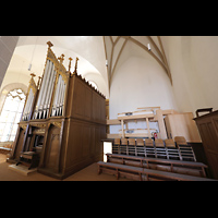 Bautzen, Dom St. Petri, Kohl-Orgel mit Balganlage