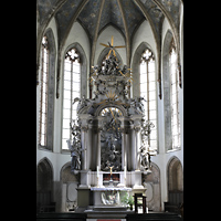 Grlitz, Dreifaltigkeitskirche, Barocker Hochaltar