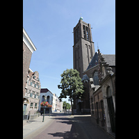 Venlo, Sint Martinus Basiliek, Auenansicht von der sdlichen Grote Kerkstraat