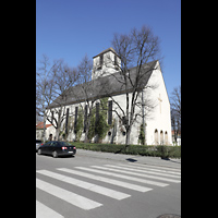 Berlin, Lindenkirche, Ansicht von Sdwesten