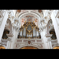 Passau, Dom St. Stephan, Hauptorgel, Evangelienorgel und Epistelorgel