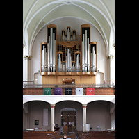 Berlin, Zwlf-Apostel-Kirche, Orgelempore der kleinen Orgel