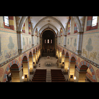 Königslutter, Kaiserdom, Blick von der Orgelempore in den Dom