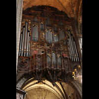 Barcelona, Catedral de la Santa Creu i Santa Eullia, Orgel