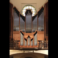 Barcelona, Oratori Sant Felip Neri (Montserrat-Torrent-Orgel), Orgel (Hauptwerksprospekt und Rckpositiv)