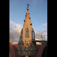 Barcelona, Palau Gell (Gaudi), Spitze der Kuppel (