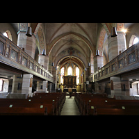 Schningen am Elm, St. Vincenz, Innenraum in Richtung Chor