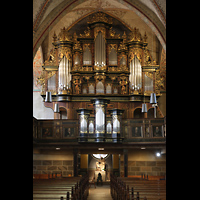 Schningen am Elm, St. Vincenz, Orgelempore
