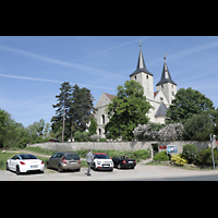 Schningen am Elm, St. Lorenz, Ansicht der Kirche von Sdosten (Klosterfreiheit)