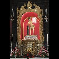 La Orotava (Teneriffa), San Juan Bautista, Linker Seitenaltar des Heiligen Johannes des Tufers (San Juan Bautista)